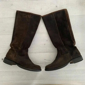 Florentini Baker Suede Boots Sz 37
